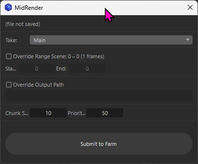 Cinema 4D submitter